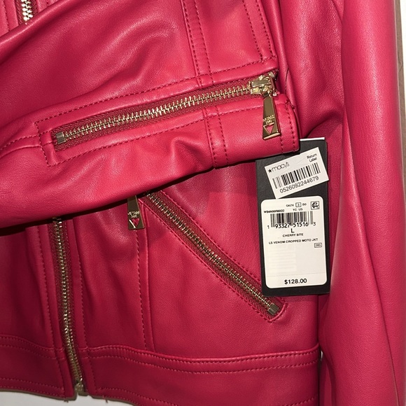 Cropped moto jacket - guess - Picture 5 of 6